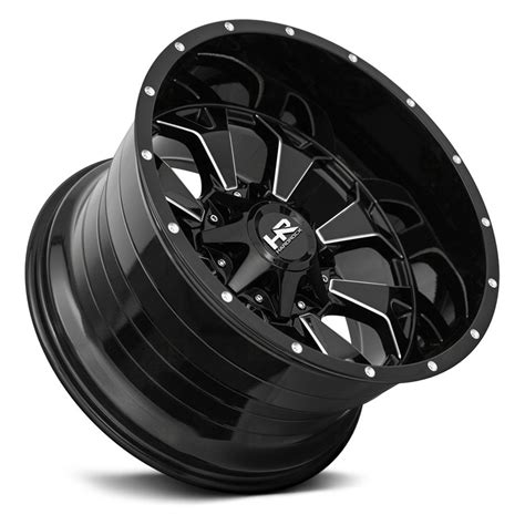 HARDROCK OFFROAD H711 DEVASTATOR Wheels Gloss Black With Milled