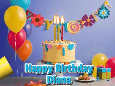 Happy Birthday Diana GIF 18