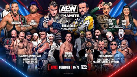 Tony Khan Reveals Aew Dynamite Poster Hypes Aew Collision