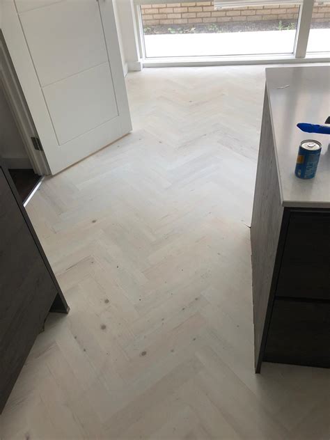 Karndean Knight Tile Washed Scand Prime Herringbone In Chelsea The