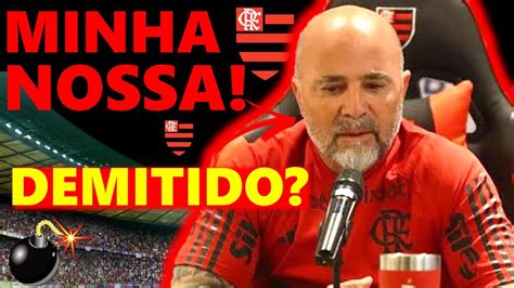 MINHA NOSSA INACREDITÁVEL SAMPAOLI DEMITIDO DO FLA VEJA O QUE ELE