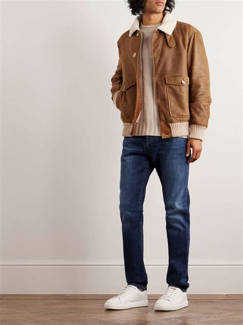 BRUNELLO CUCINELLI Shearling Jacket For Men MR PORTER