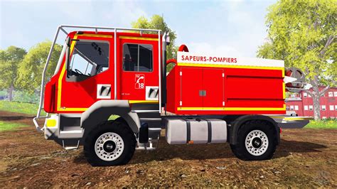 Renault Midlum Sapeurs Pompiers For Farming Simulator 2015