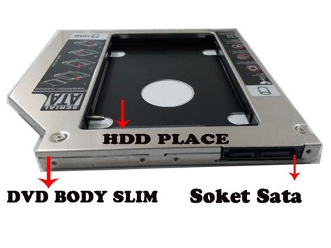 memaksimalkan slot optic drive  laptop  hdd caddy desember