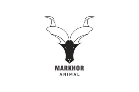 Markhor Logo Design Template Graphic by idreesmarwat33 · Creative Fabrica