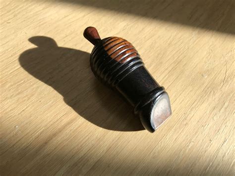 Antique Treen Whistle Treenantiquesdevon