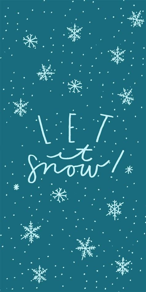 Let It Snow Wallpaper - iXpap