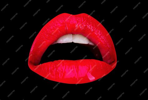 Premium Photo Sexy Woman Mouth Passion Lips Seduction And Temptation