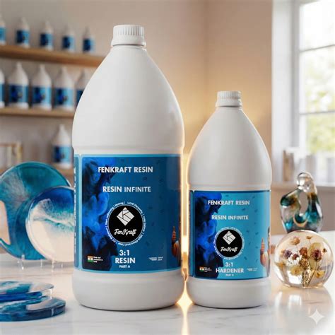 Resin Infinite (3:1) – Low Viscosity Epoxy Resin for Table Tops & Deep