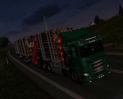 Ets2 Scania R Rjl Rigid Forest Parts 136x V 34 Scania Mod Für