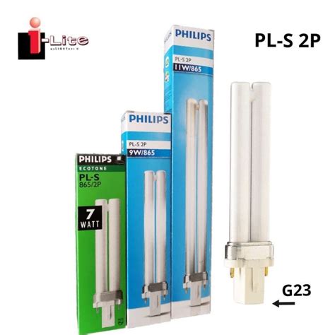 Light Tube Pl S 2p G23 7w9w11w Philips Compact Fluorescent Tubes Shopee Singapore