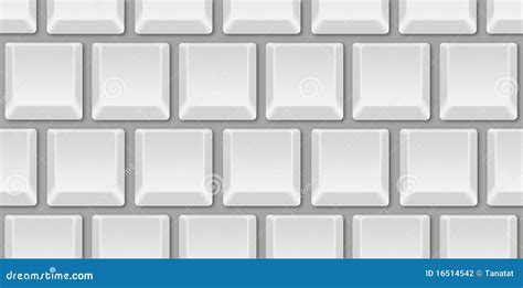 Blank Computer Keyboard Stock Illustration Illustration Of Computer