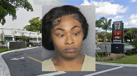 Sheriff Broward Woman Beats 7 Eleven Clerk With Bathroom Key Stick