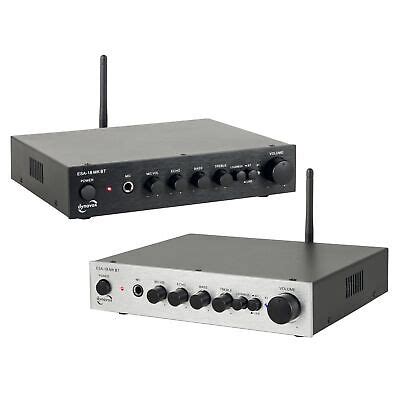 Dynavox ESA 18 MK BT Verstärker Mit Bluetooth und Mikrofon HiFi 2 x