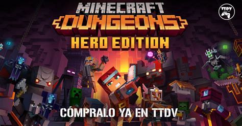 Minecraft Dungeons Hero Edition Ya Disponible En TuTiendaDeVideojuegos