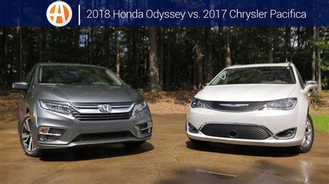 Honda Odyssey Vs Chrysler Pacifica Comparison Autotrader