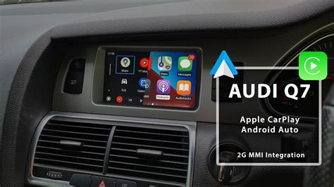 Audi Q7 4l 2g Mmi High Apple Carplay And Android Auto Integrated Youtube