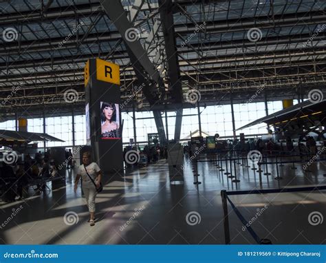 Suvarnabhumi Bangkok Thailand October Suvarnabhumi Airport Has