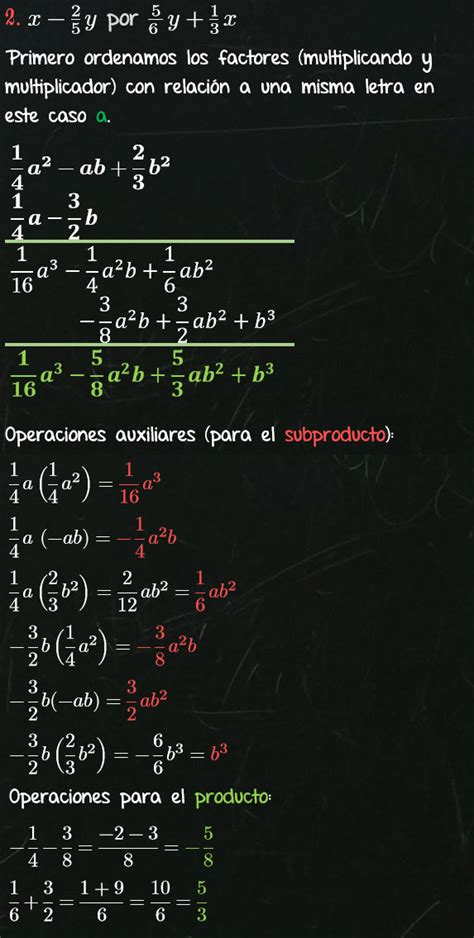 Solución Ejercicio 44 Multiplicación de Polinomios con Coeficientes