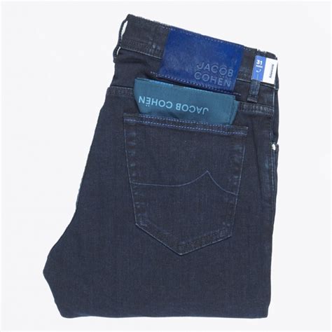 Jacob Cohen Bard Slim Fit Jean Navy Mr Mrs Stithc