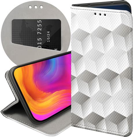 Etui Z Klapk Do Samsung Galaxy S Ultra Wzory D Geometryczne Iluzja