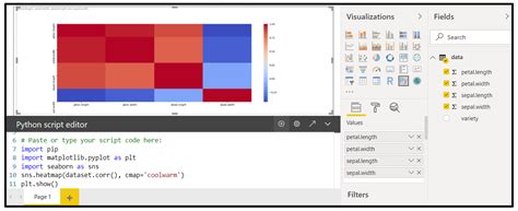 Creating A Heatmap In Power Bi Using Python Power Bi Training Australia