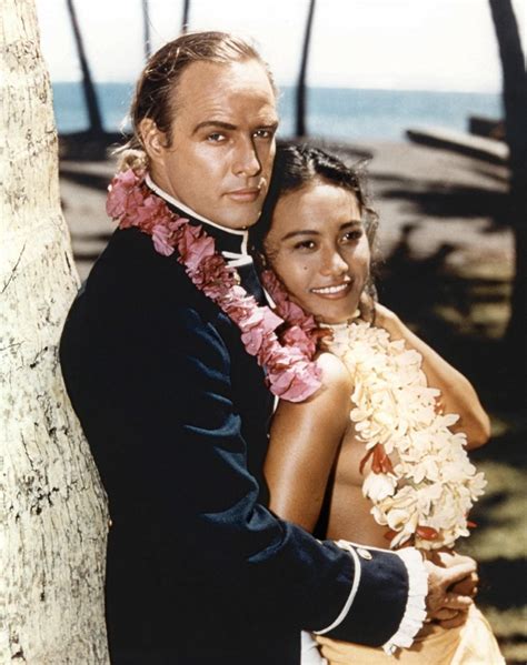 Marlon Brando And Tarita Teriipia