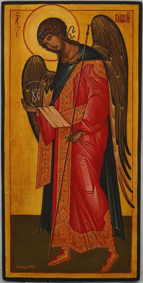 St Archangel Gabriel Full Body Orthodox Icon Blessedmart