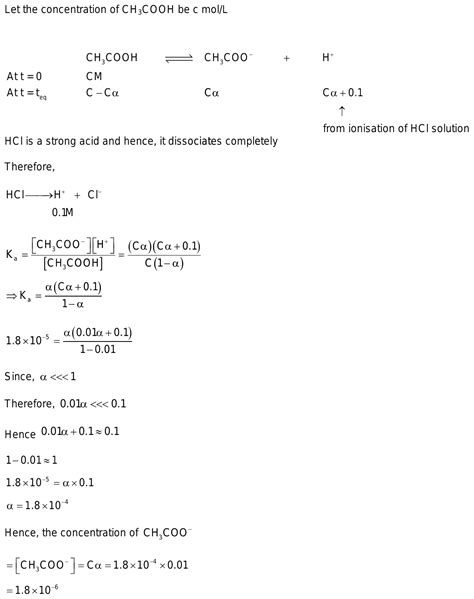 Solved The Equivalent Conductance Of Ch Coona Hcl And Off