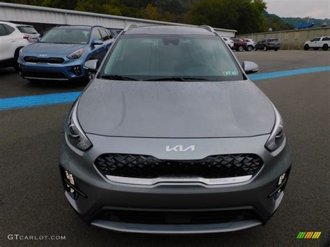 2022 Steel Gray Kia Niro Ex Premium Hybrid 142956706 Photo 8