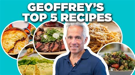 Top 5 Geoffrey Zakarian Recipes Food Network Youtube