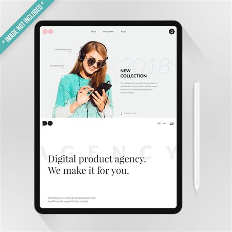 Premium Psd Ipad Pro Mockup