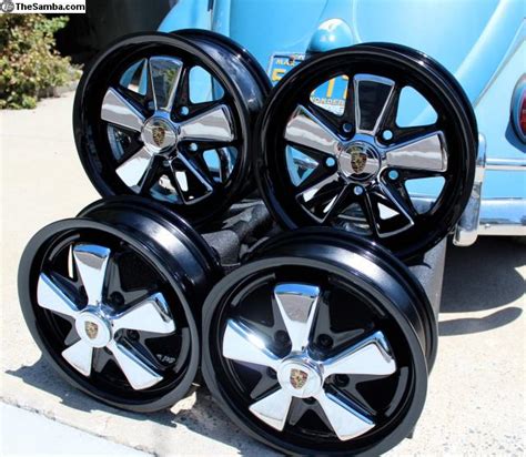 TheSamba VW Classifieds Midnight Gloss Black Fuchs With Chrome