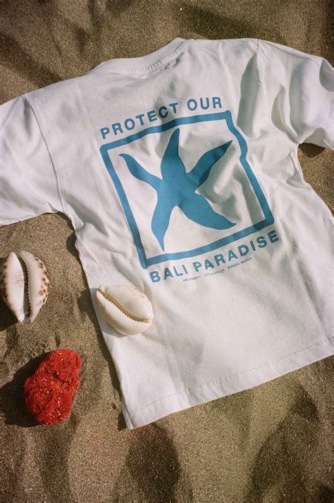 Protect our Bali Paradise: Exclusive T-shirts with 100% donation for S