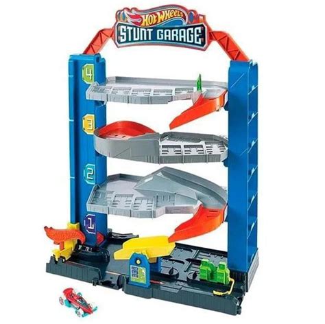 Pista Hot Wheels Garagem De Manobras Mattel Pistas Magazine Luiza