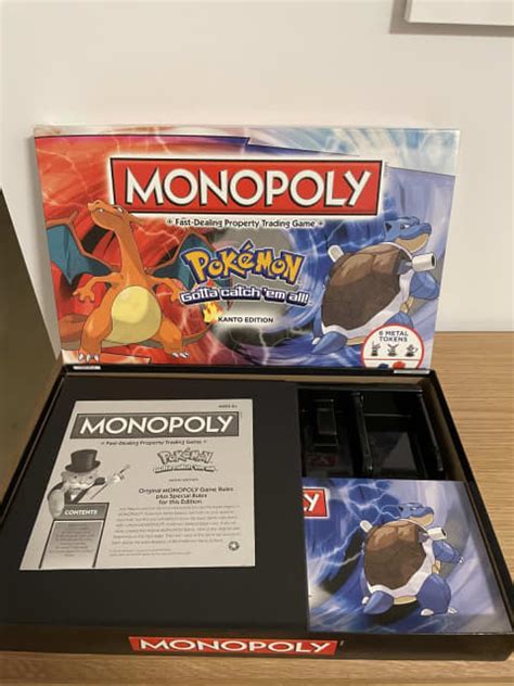 Pok Mon Monopoly Kanto Edition Board Games Gumtree Australia