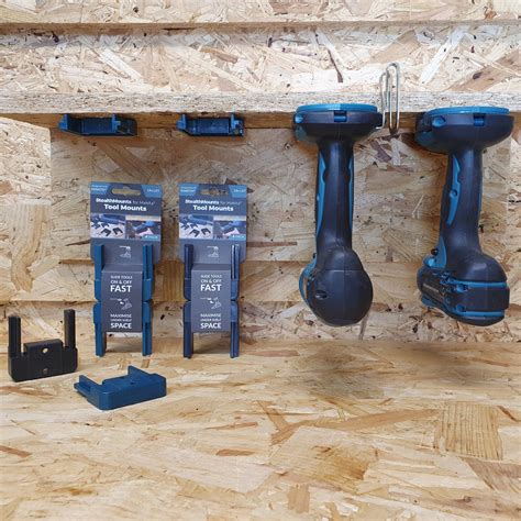 Stealthmounts Pack Tool Mounts For Makita V Lxt Tools Blue