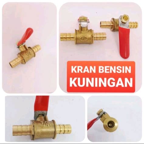 Kran Bensin Motor Universal Kuningan 1 4 Kran Bensin Motor Semua Motor