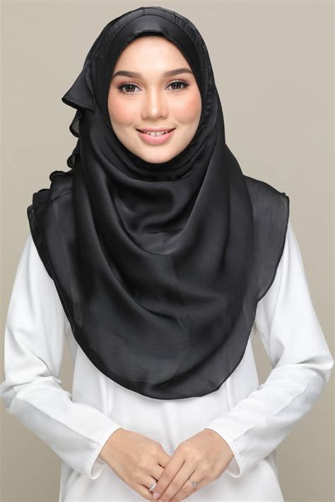 Front Hair Styles Hijabista Models Makeup Pashmina Scarf Beautiful