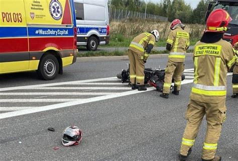 Wypadek Z Udzia Em Motocyklisty W Kaliszu Latek By Pijany G Os