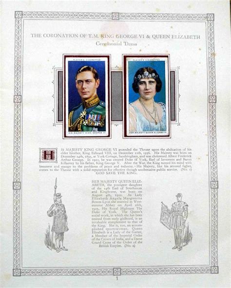 Complete Set Of 50 Coronation Of HM King George VI And Queen Elizabeth