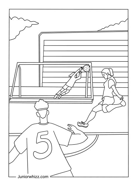 Football Coloring Pages and Book (Free Printable PDFs)