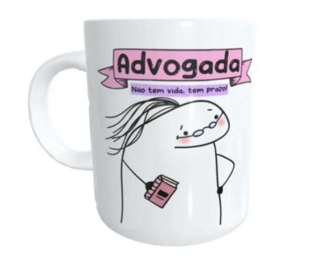 Caneca Divertida Flork Advogada Sublime Canecas Magazine Luiza