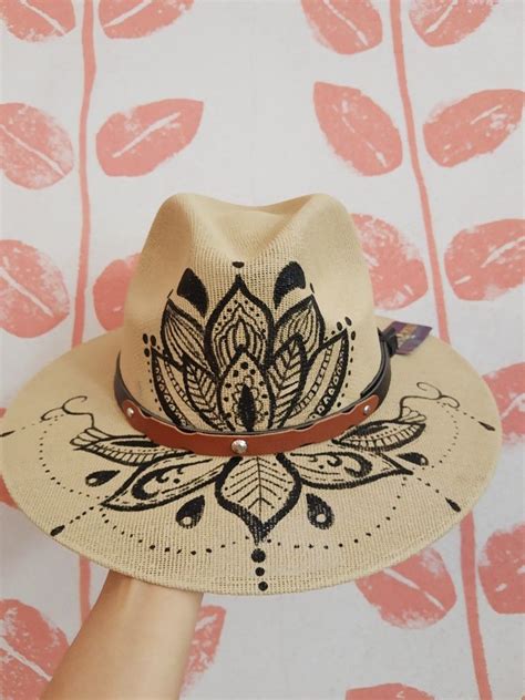 Sombreros Pintados A Mano Sombreros Pintados A Mano Sombreros