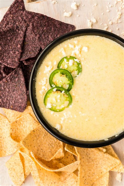 5 Ingredient White Queso Dip Queso Blanco Easy Recipe