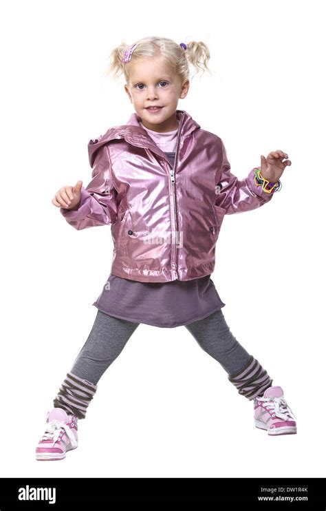 fashion little girl Stock Photo - Alamy