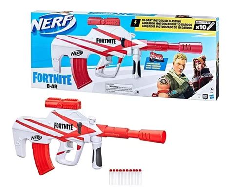 Nerf Fortnite B ar Motorizada Elite Lança 10 Dardos Hasbro