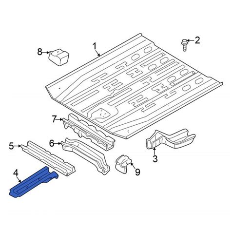 Nissan Oe B Front Floor Pan Crossmember