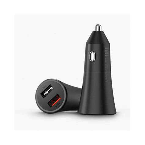 Xiaomi Chargeur De Voiture Double Port Mi 37 W