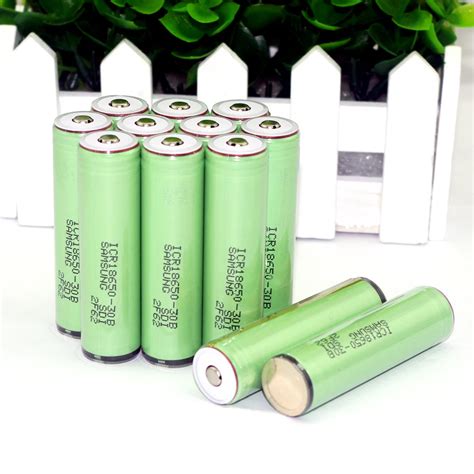 12 Pcs 100 Original Icr18650 30b 3000mah 37v High Capacity 18650 Rechargeable Lithium